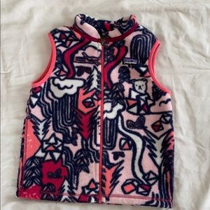 Girls Patagonia synchilla vest